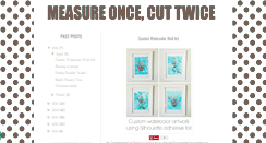 Desktop Screenshot of measureonce-cuttwice.com